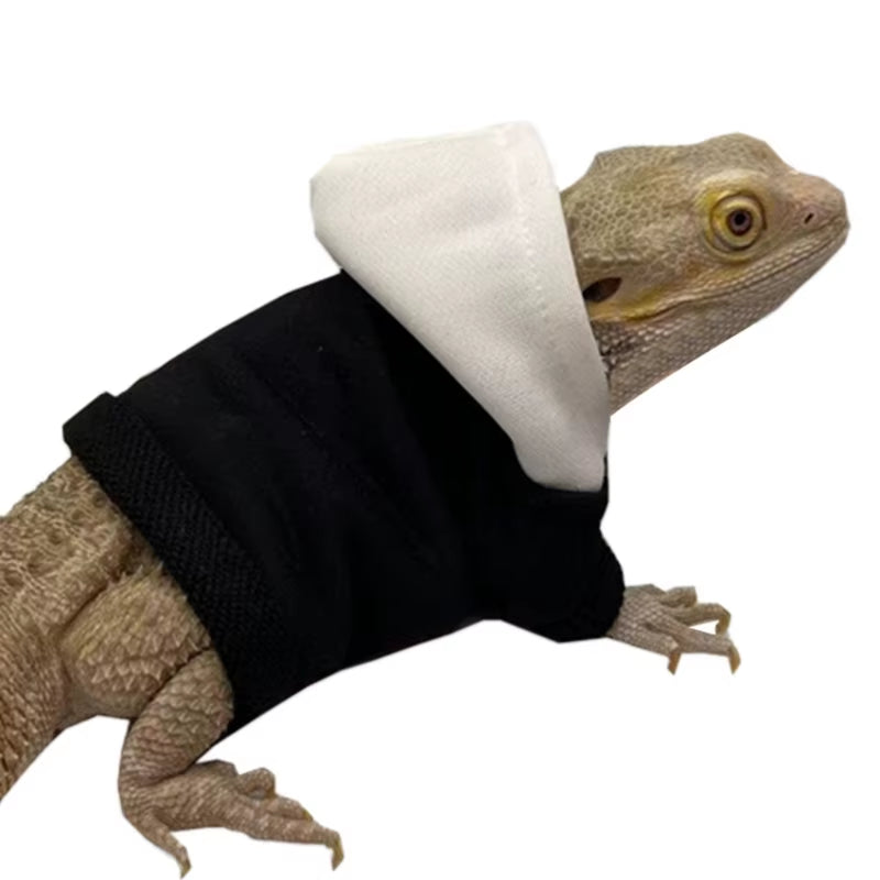 Bearded Dragon Clothes, Costume Accessories, Apparel, Clothing, Hand-Made, Warm Coat, Hoodies, Jackets for Small Animal, Geckos
