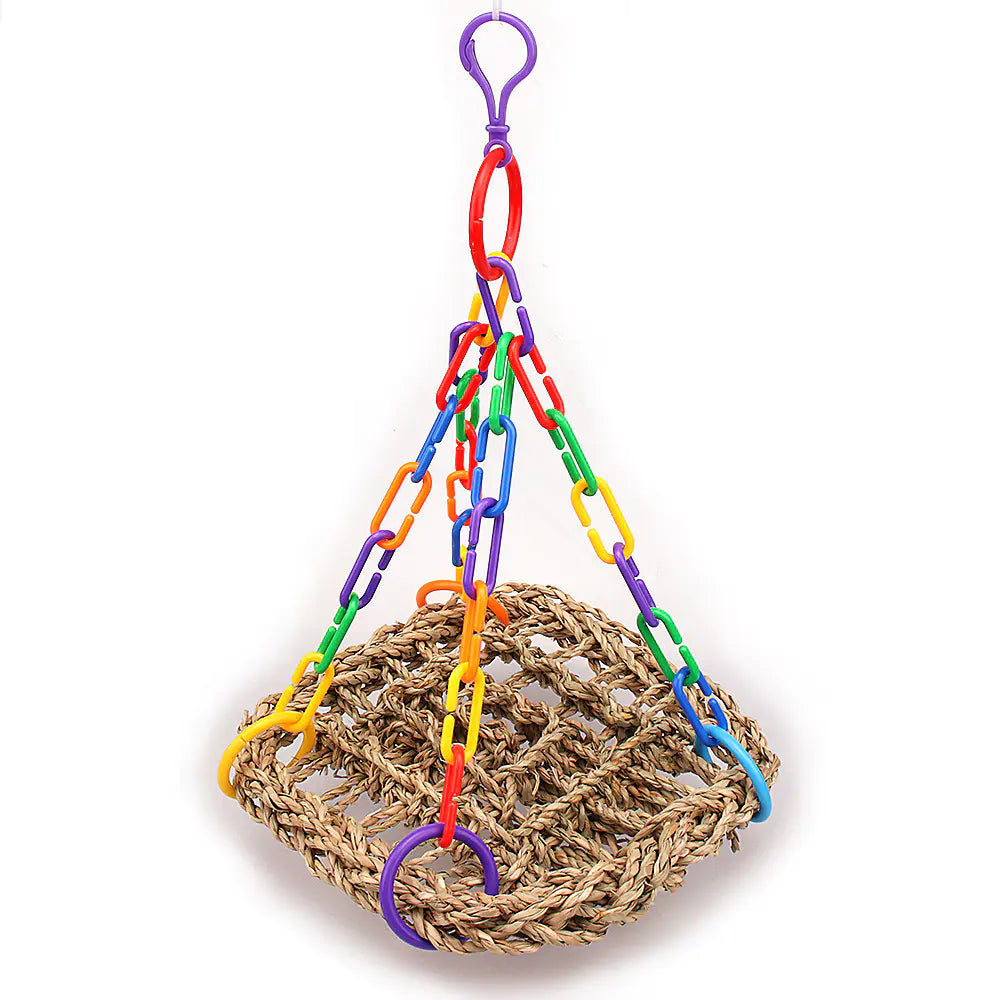 Parrot Climbing Swing and Bird Cage Accessories
