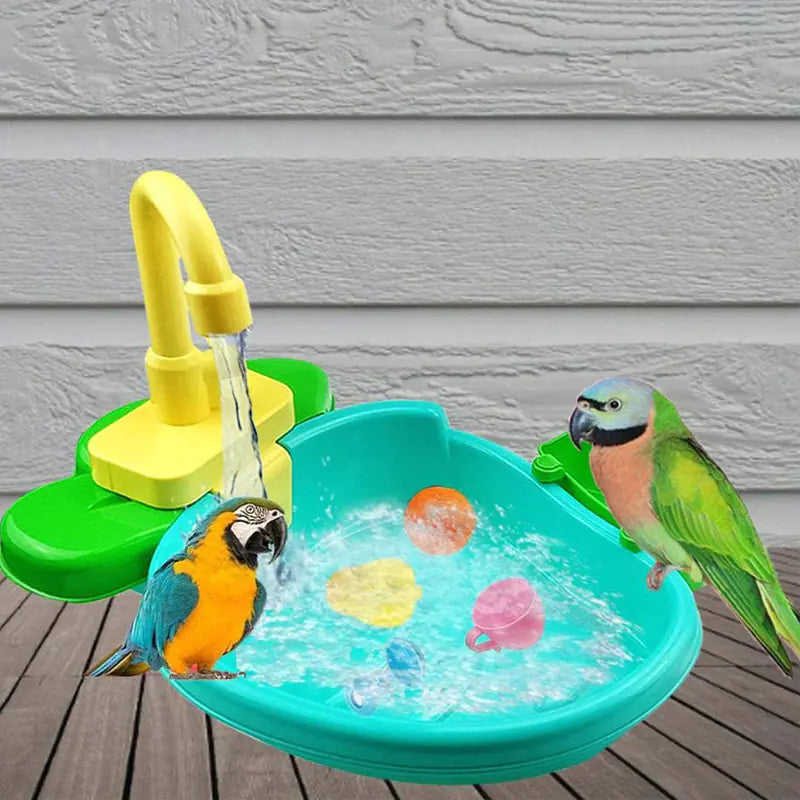 Bird Bath Accessories for Parrots and Bird Cages