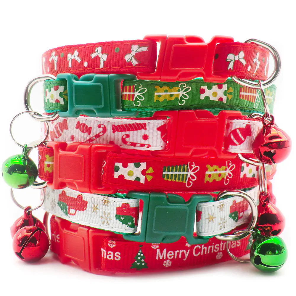 Father Christmas Dog and Cat Collar Accessory