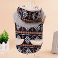 Fawn Snowflake Hooded Cotton Coat for Pets