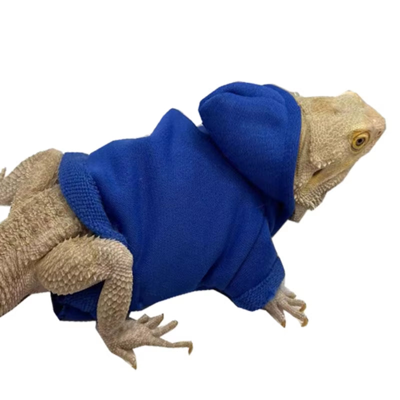 Bearded Dragon Clothes, Costume Accessories, Apparel, Clothing, Hand-Made, Warm Coat, Hoodies, Jackets for Small Animal, Geckos
