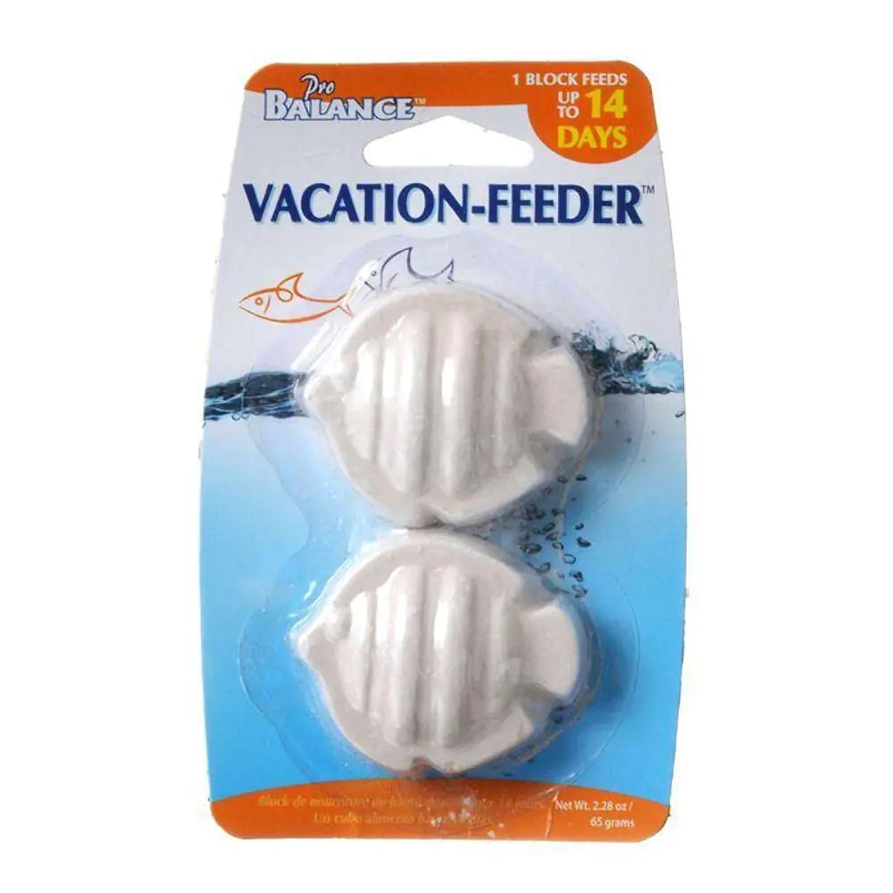 Penn Plax Fish Shape Vacation Fish Feeder 2.2 oz.