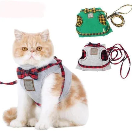 Cat Harness and Leash Set for Kittens and Cats